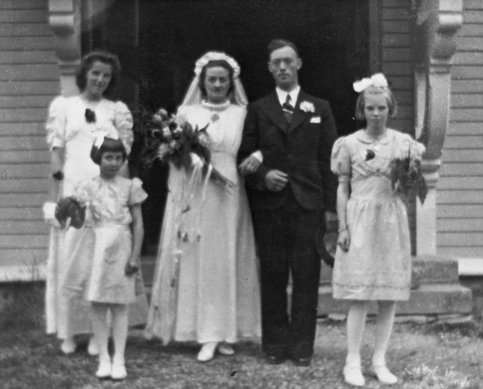 Brylllup bilde 14.juni 1941